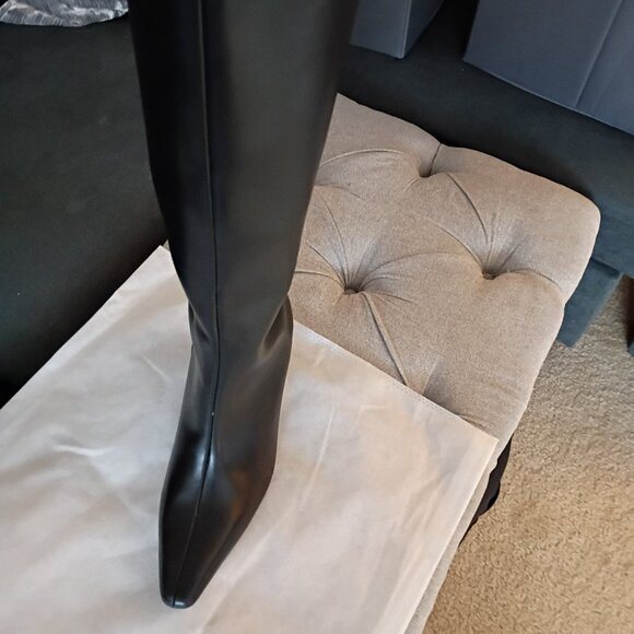 NEVER WORN French Connection Becky Kitten Heel Boot ( Black)  Size 10 Women USA - Picture 1 of 5